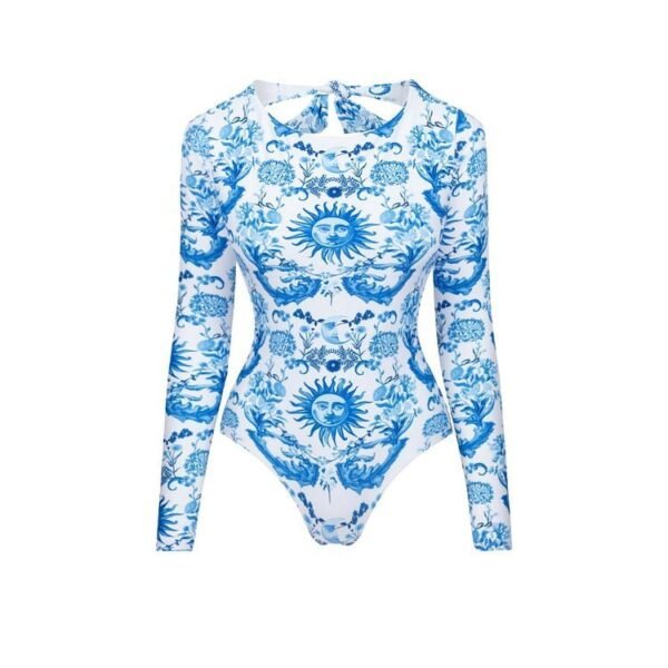 Blue Sun One-piece Swimsuit - Image 8