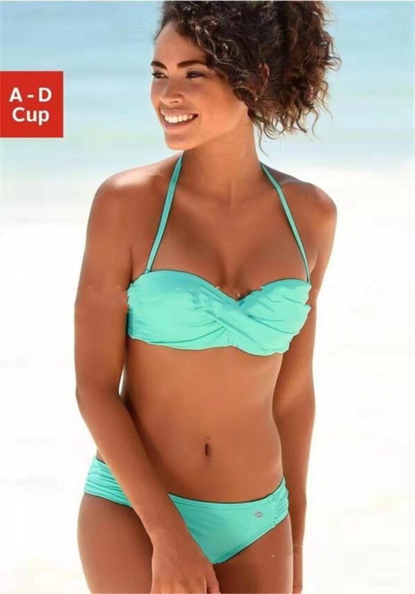 90s Women's Three-point Split Bikini - Image 5