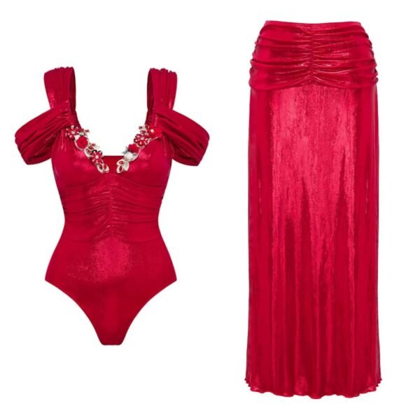 Bikini Kisses One-piece Swimsuit Two-piece Set - Image 15