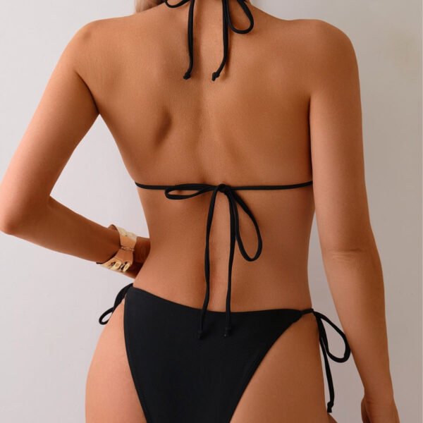 Bikini Sexy Black Bikini - Image 4